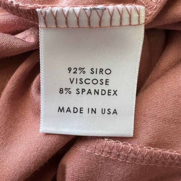 Revolve Lovers + Friends Jumpsuit Pink Archie Sleeveless Flare Medium New u5 - Picture 9 of 10